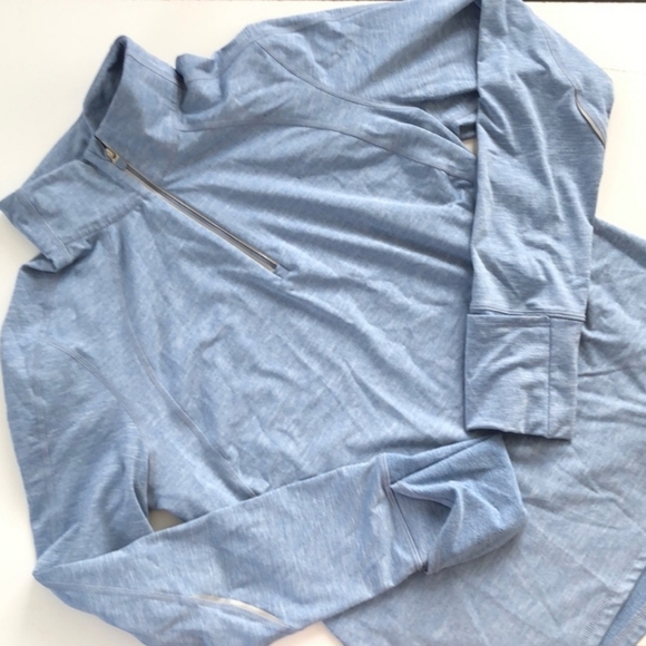 GAP Tops - LG-Gap 1/4 zip  blue top (#06)